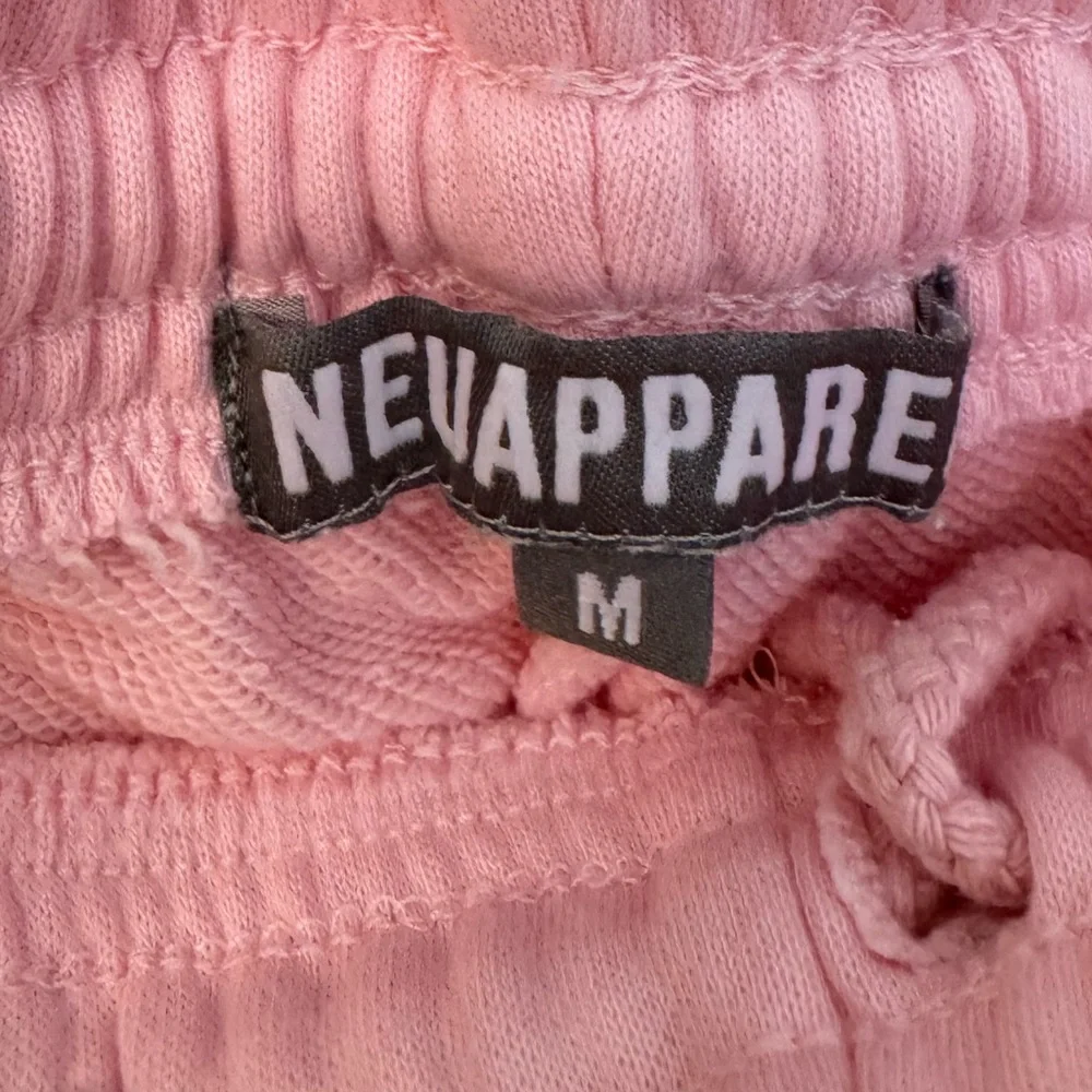 NEU Baby Pink Cropped Hoodie & Jogger Set Matching Lounge Set